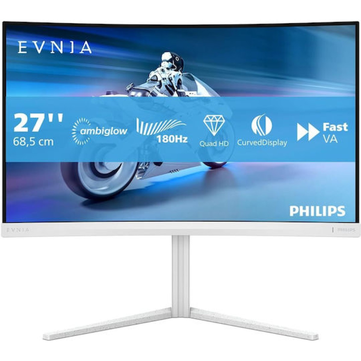 Philips Evnia 27M2C5501 VA HDR Curved Gaming Monitor 27