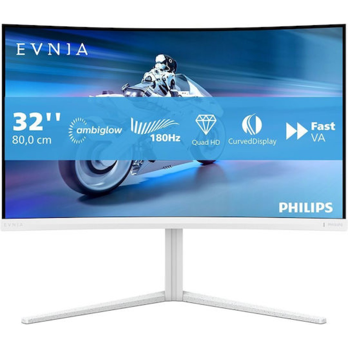 Philips Evnia 32M2C5501 VA HDR Curved Monitor 32