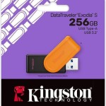 Kingston Datatraveler Exodia S 256GB USB 3.2 Stick Μαύρο