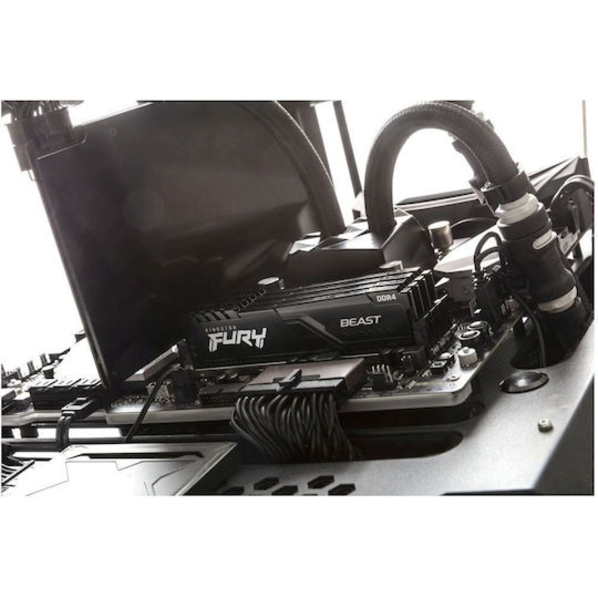 Kingston Fury Beast DDR4 64GB RAM με 2x32GB Modules και Ταχύτητα 3200 για Desktop