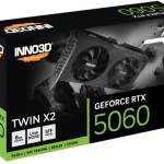 Inno 3D GeForce RTX 5060 8GB GDDR7 Twin X2 Κάρτα Γραφικών