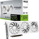 Asus GeForce RTX 5070 12GB GDDR7 Prime OC White OC Κάρτα Γραφικών