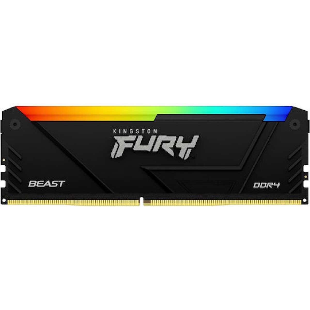 Kingston Fury Beast DDR4 16GB RAM με 2x8GB Modules και Ταχύτητα 3200 για Desktop