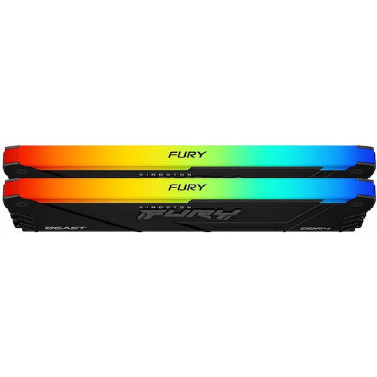 Kingston Fury Beast DDR4 16GB RAM με 2x8GB Modules και Ταχύτητα 3200 για Desktop