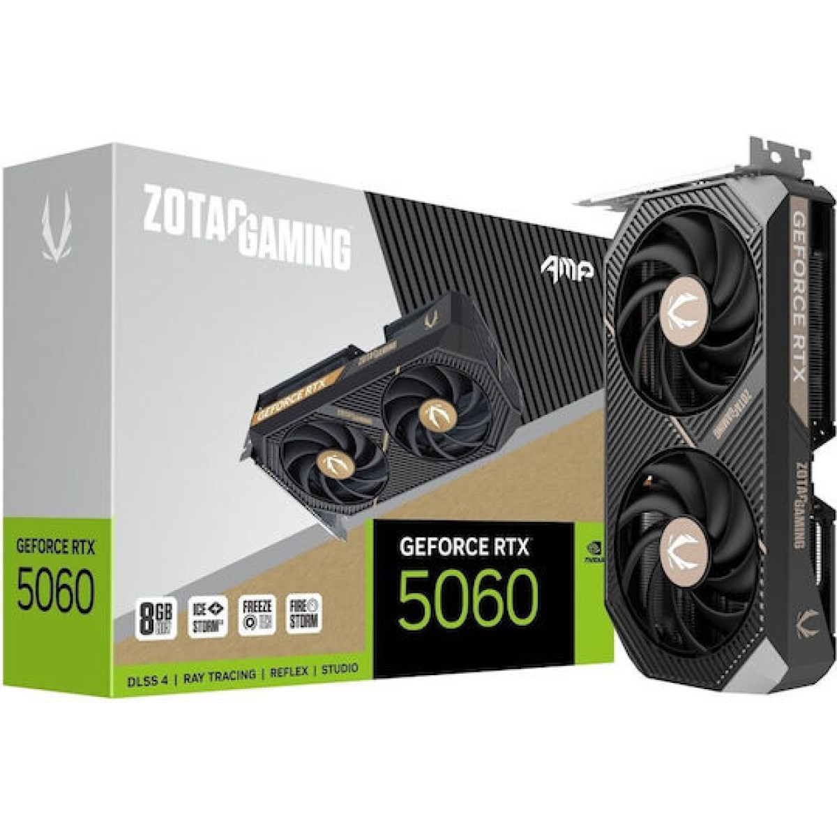 Zotac GeForce RTX 5060 8GB GDDR7 AMP Κάρτα Γραφικών