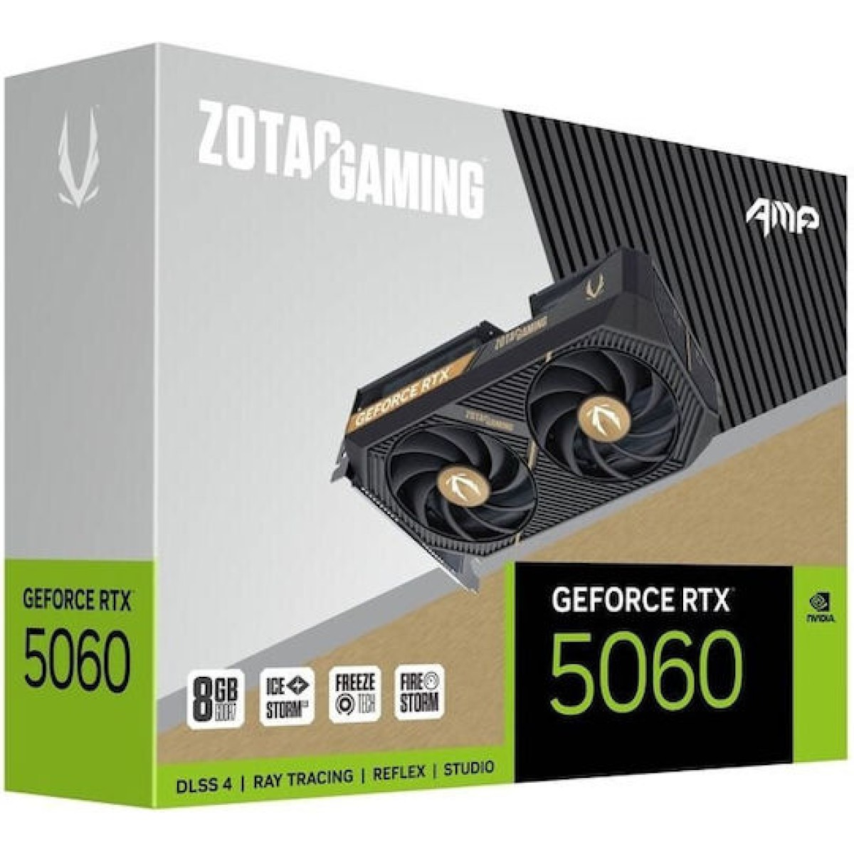 Zotac GeForce RTX 5060 8GB GDDR7 AMP Κάρτα Γραφικών