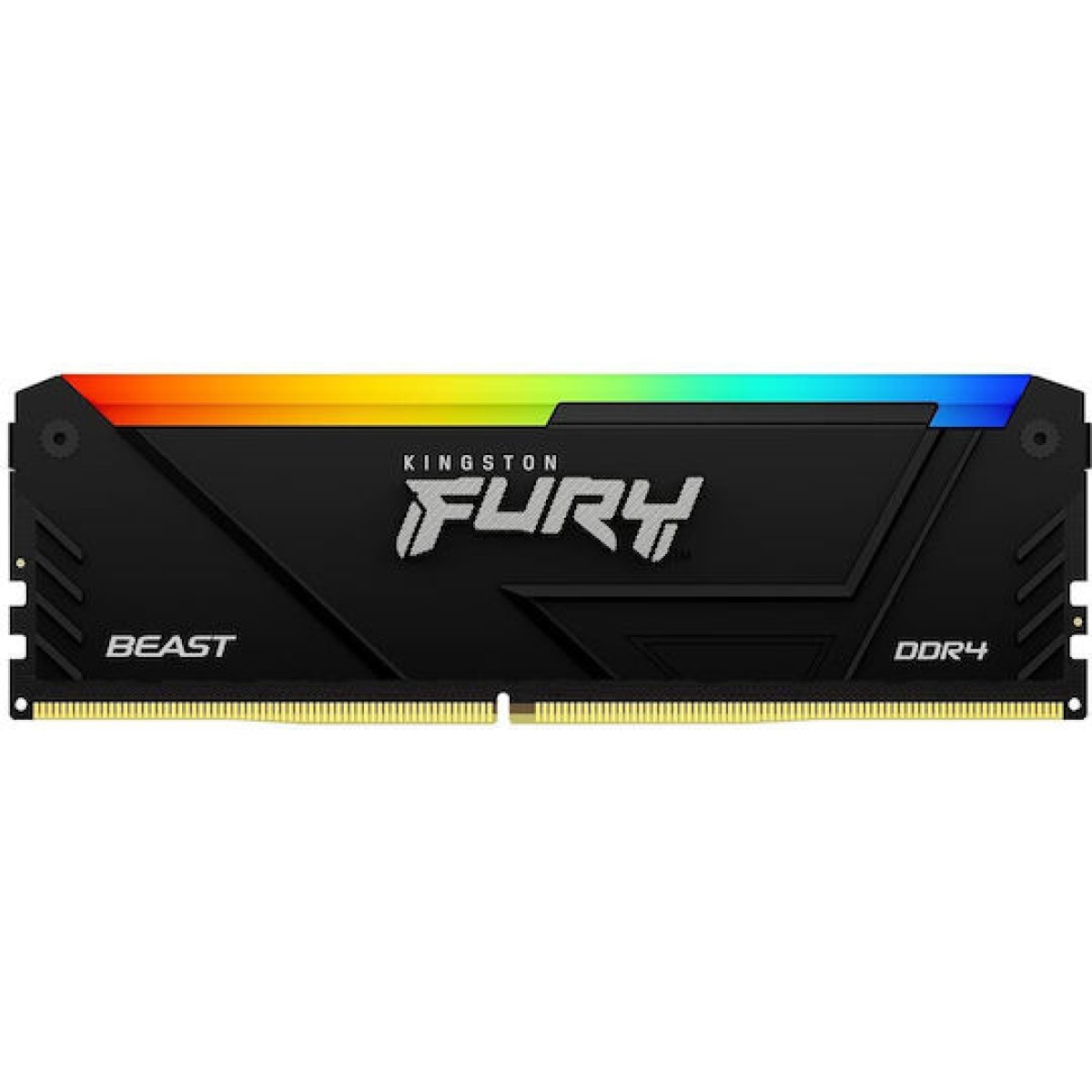 Kingston Fury Beast DDR4 32GB RAM με 4x8GB Modules και Ταχύτητα 3600 για Desktop