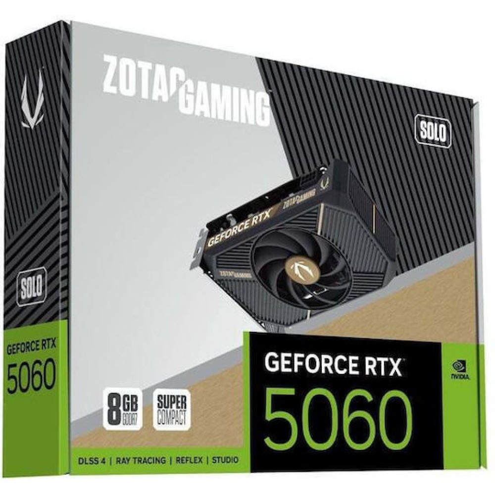 Zotac GeForce RTX 5060 8GB GDDR7 Solo Κάρτα Γραφικών