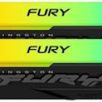 Kingston Fury Beast DDR4 32GB RAM με 2x16GB Modules και Ταχύτητα 3600 για Desktop