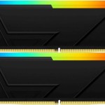 Kingston Fury Beast Rgb DDR4 64GB RAM με 2x32GB Modules και Ταχύτητα 3600 για Desktop