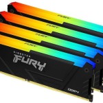 Kingston Fury Beast DDR4 128GB RAM με 4x32GB Modules και Ταχύτητα 3600 για Desktop