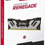 Kingston Fury Renegade Silver DDR5 με Module 1x48GB και Ταχύτητα 6000 για Desktop