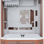 Thermaltake The Tower 600 Midi Tower Κουτί Υπολογιστή με Πλαϊνό Παράθυρο Mocha Mousse