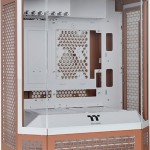 Thermaltake The Tower 600 Midi Tower Κουτί Υπολογιστή με Πλαϊνό Παράθυρο Mocha Mousse