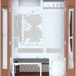 Thermaltake The Tower 600 Midi Tower Κουτί Υπολογιστή με Πλαϊνό Παράθυρο Mocha Mousse