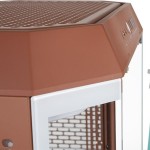 Thermaltake The Tower 600 Midi Tower Κουτί Υπολογιστή με Πλαϊνό Παράθυρο Mocha Mousse