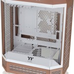 Thermaltake The Tower 600 Midi Tower Κουτί Υπολογιστή με Πλαϊνό Παράθυρο Mocha Mousse