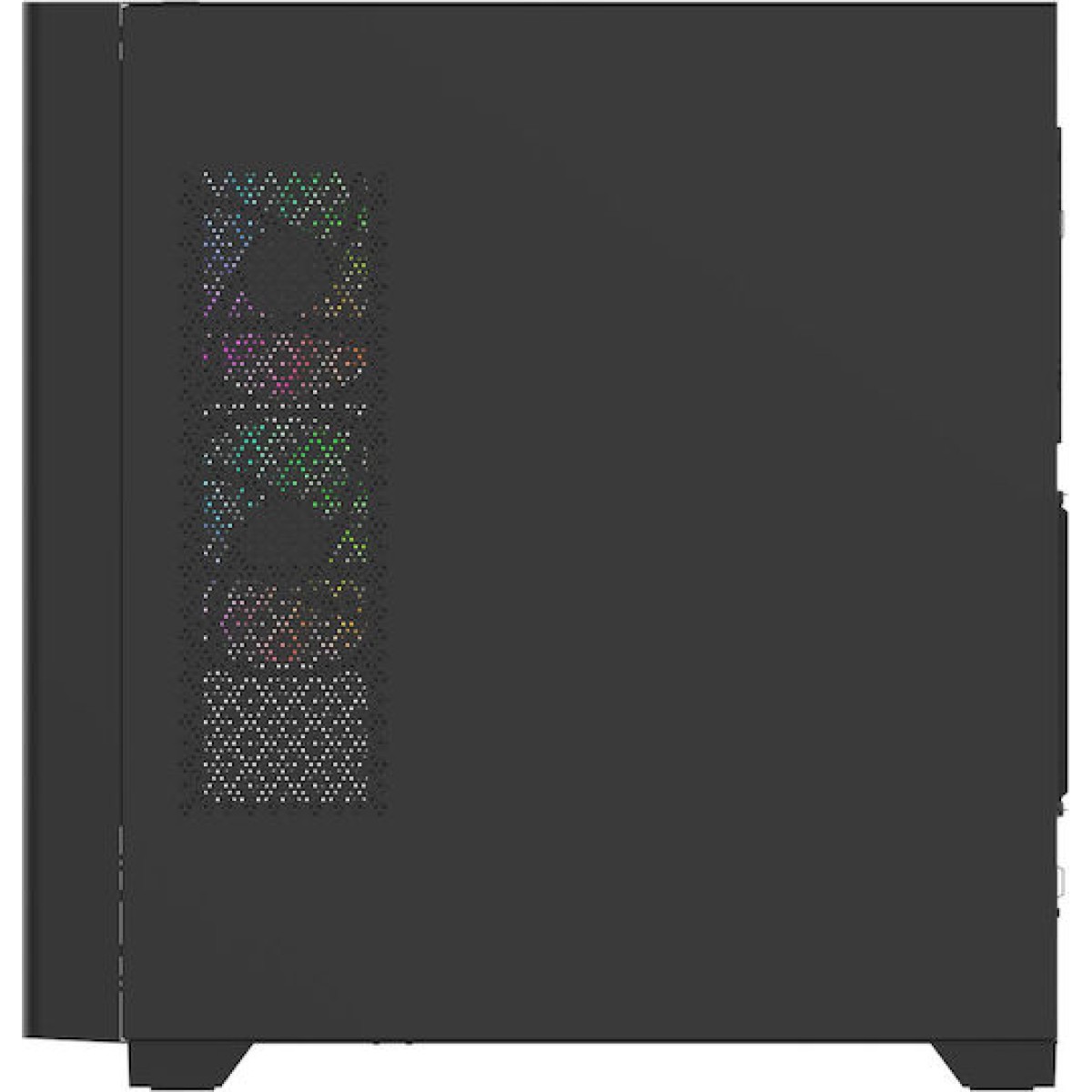 Thermaltake View 290 TG Gaming Micro Tower Κουτί Υπολογιστή με Πλαϊνό Παράθυρο και RGB Φωτισμό Μαύρο