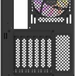 Thermaltake View 290 TG Gaming Micro Tower Κουτί Υπολογιστή με Πλαϊνό Παράθυρο και RGB Φωτισμό Μαύρο