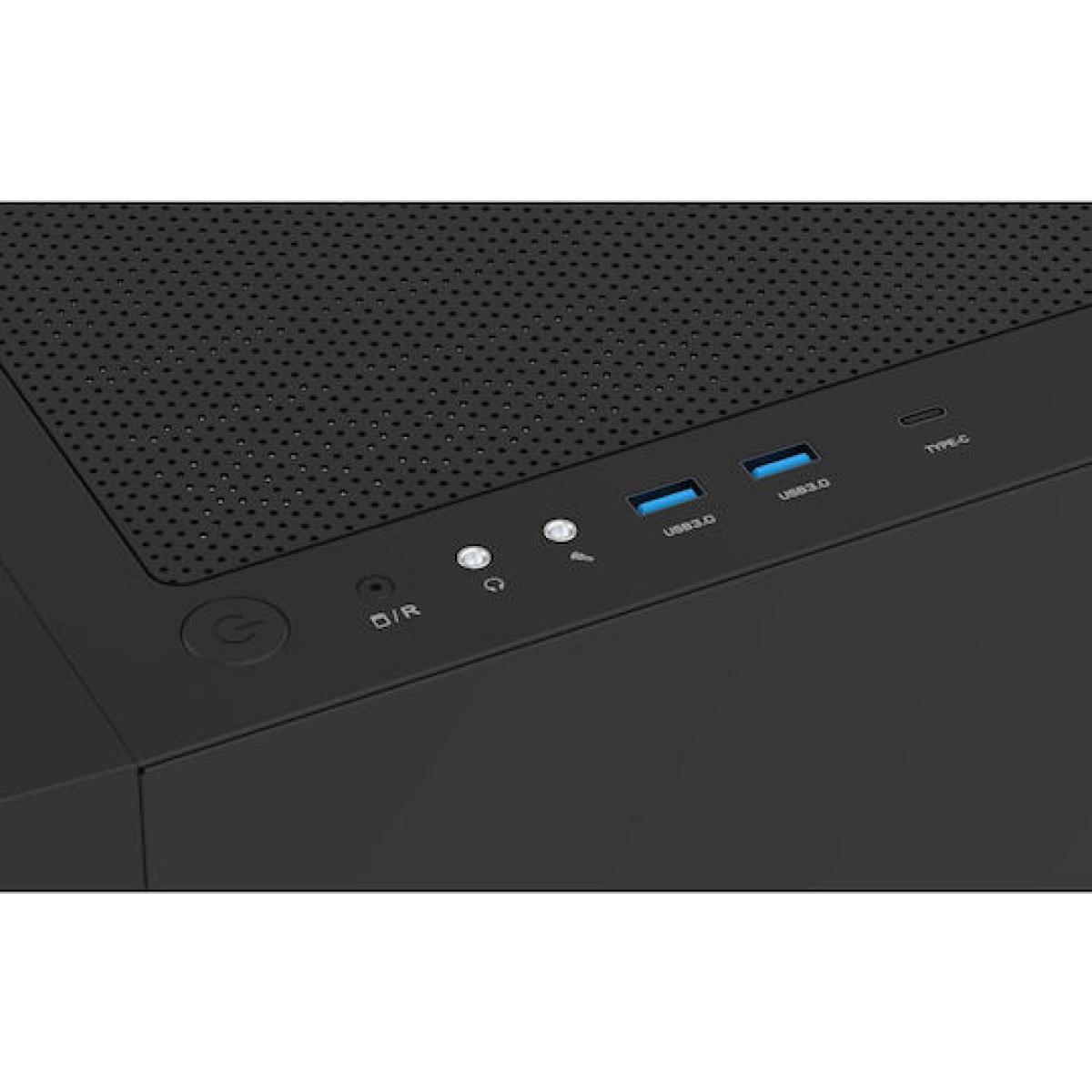 Thermaltake View 290 TG Gaming Micro Tower Κουτί Υπολογιστή με Πλαϊνό Παράθυρο και RGB Φωτισμό Μαύρο