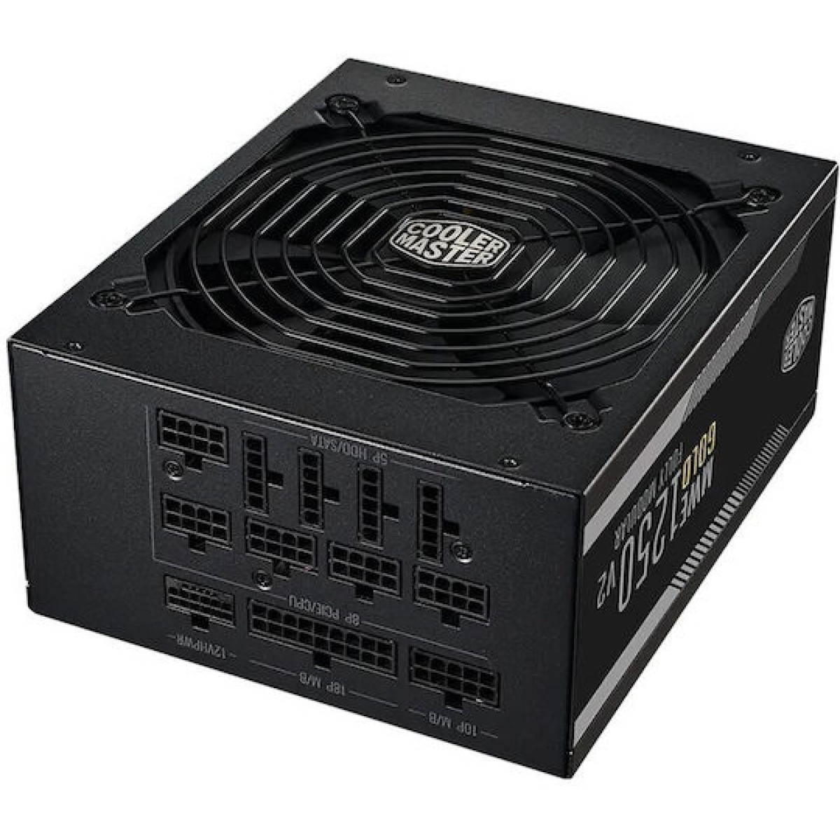 CoolerMaster MWE Gold 1250 - V2 ATX 3.0 1250W Μαύρο Τροφοδοτικό Υπολογιστή Full Modular 80 Plus Gold