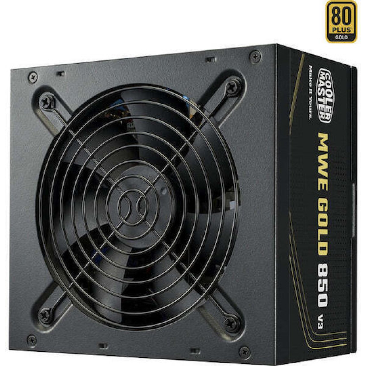 CoolerMaster MWE 850 rev. 3.0 850W Μαύρο Τροφοδοτικό Υπολογιστή Full Modular 80 Plus Bronze