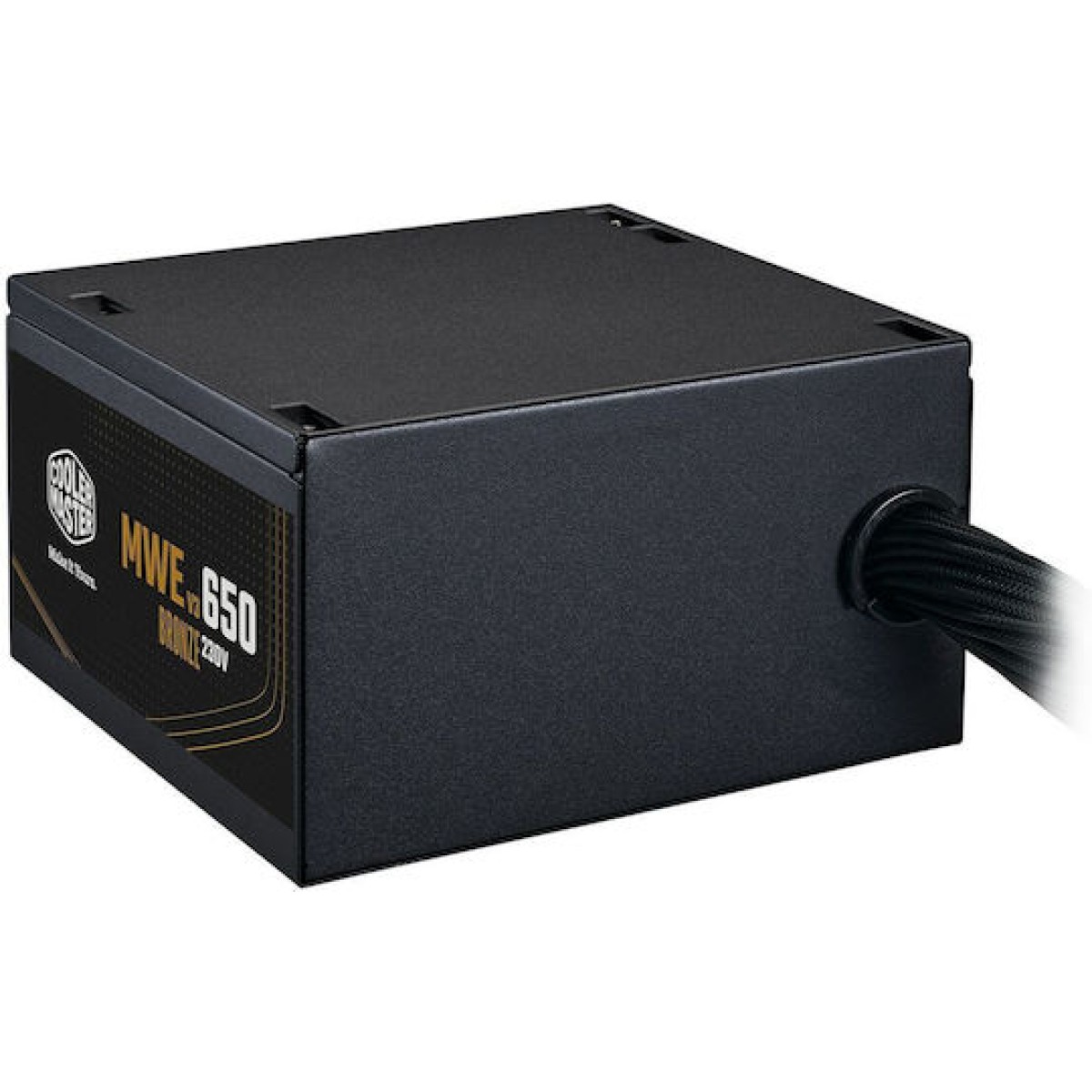 CoolerMaster MWE 650 Bronze V3 650W Μαύρο Τροφοδοτικό Υπολογιστή Full Wired 80 Plus Bronze
