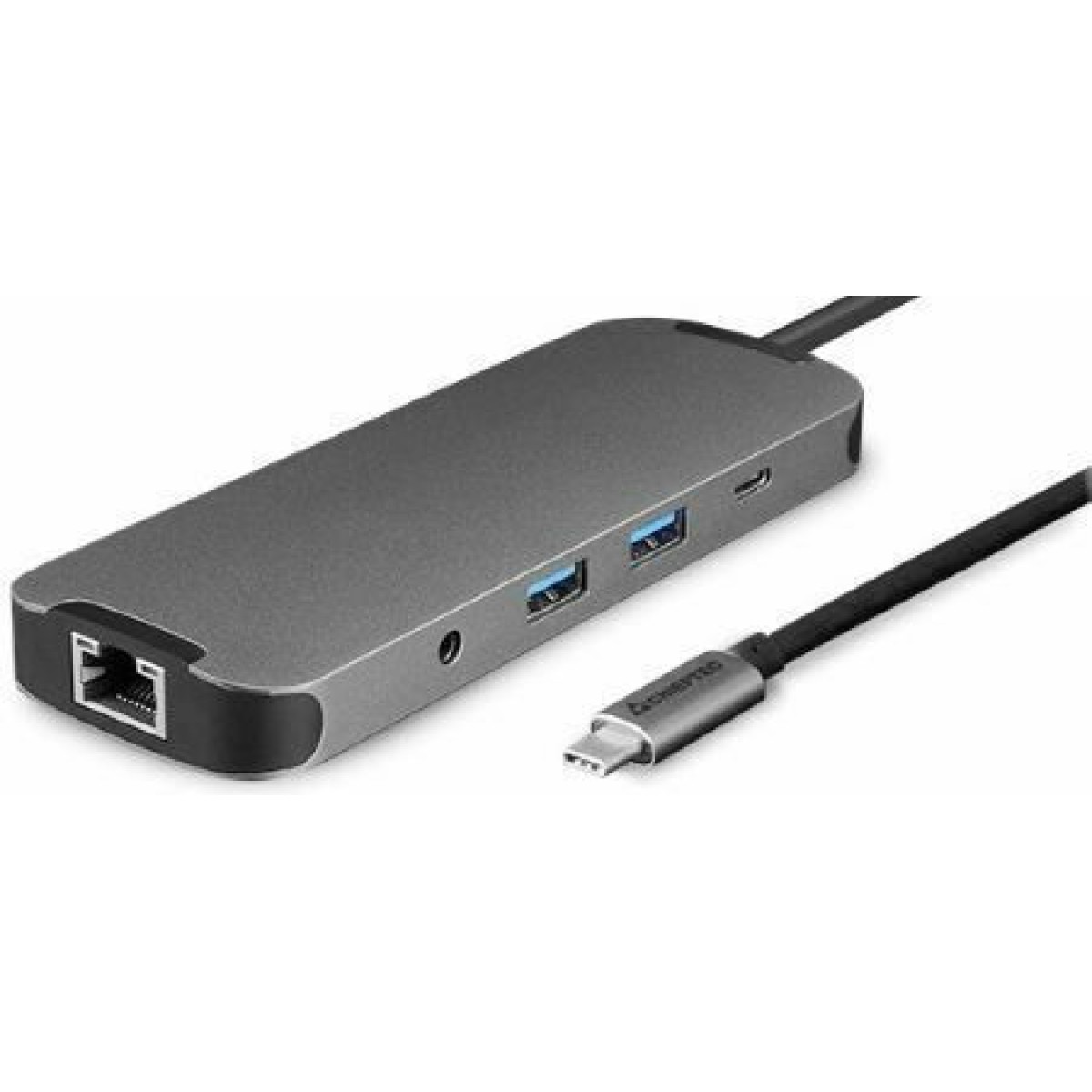 Chieftec DSC-901 USB-C Docking Station με HDMI 4K PD Ethernet Μαύρο