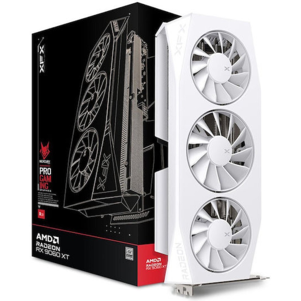 XFX Radeon RX 9060 XT 16GB GDDR6 Mercury OC Κάρτα Γραφικών