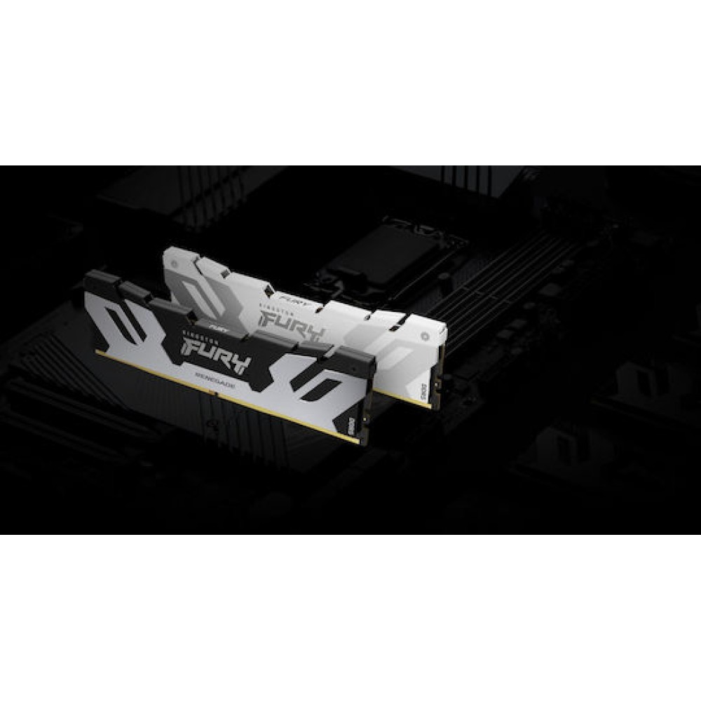 Kingston Fury Renegade Silver DDR5 με Module 1x48GB και Ταχύτητα 6400 για Desktop