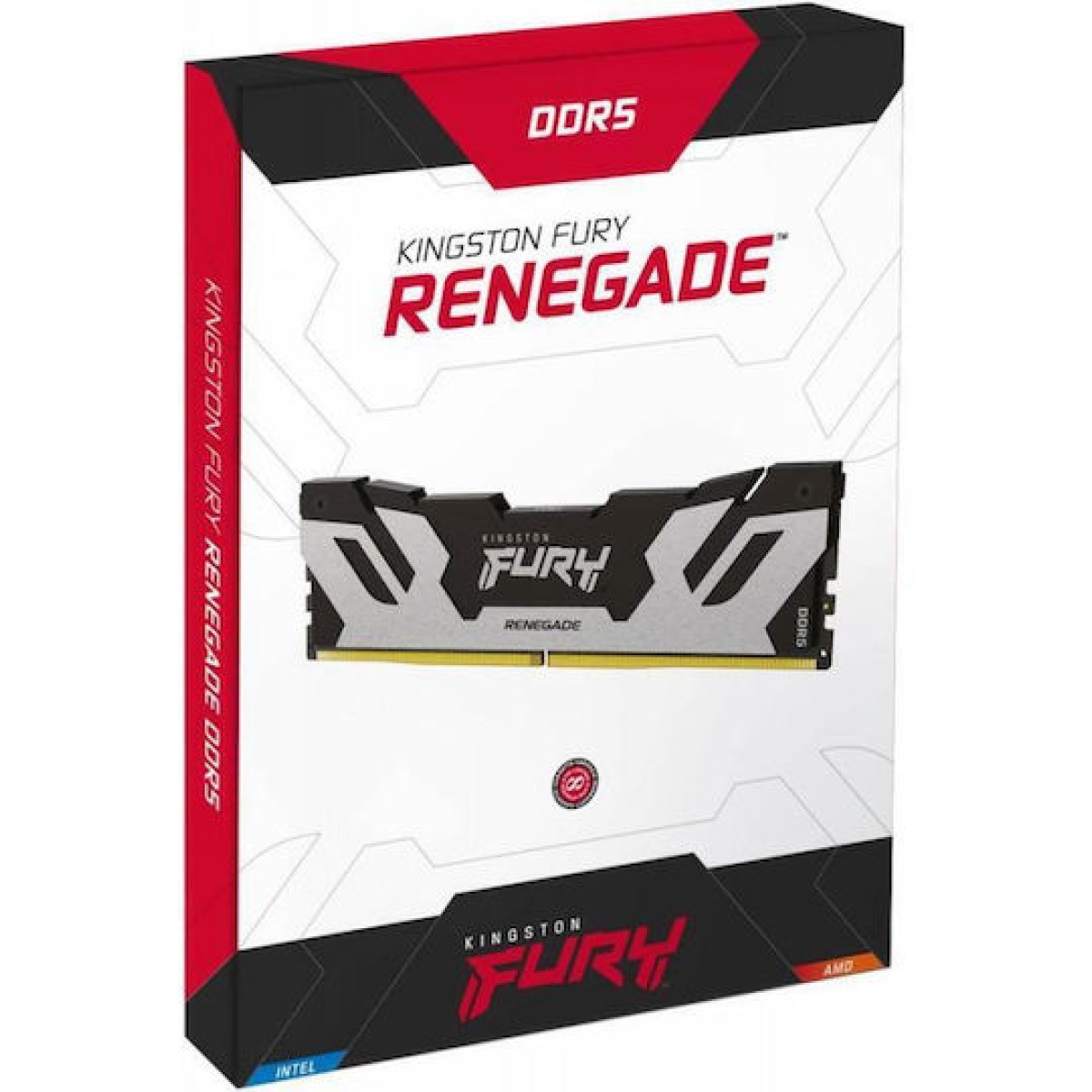 Kingston Fury Renegade Silver DDR5 96GB RAM με 2x48GB Modules και Ταχύτητα 6400 για Desktop