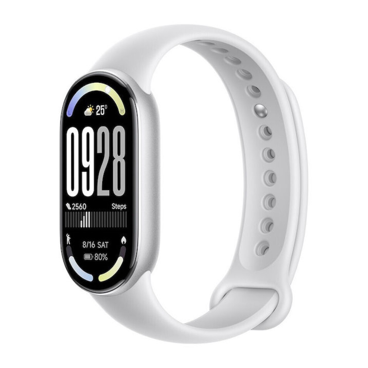 Xiaomi Smart Band 10 Αδιάβροχο με Παλμογράφο Glacier Silver