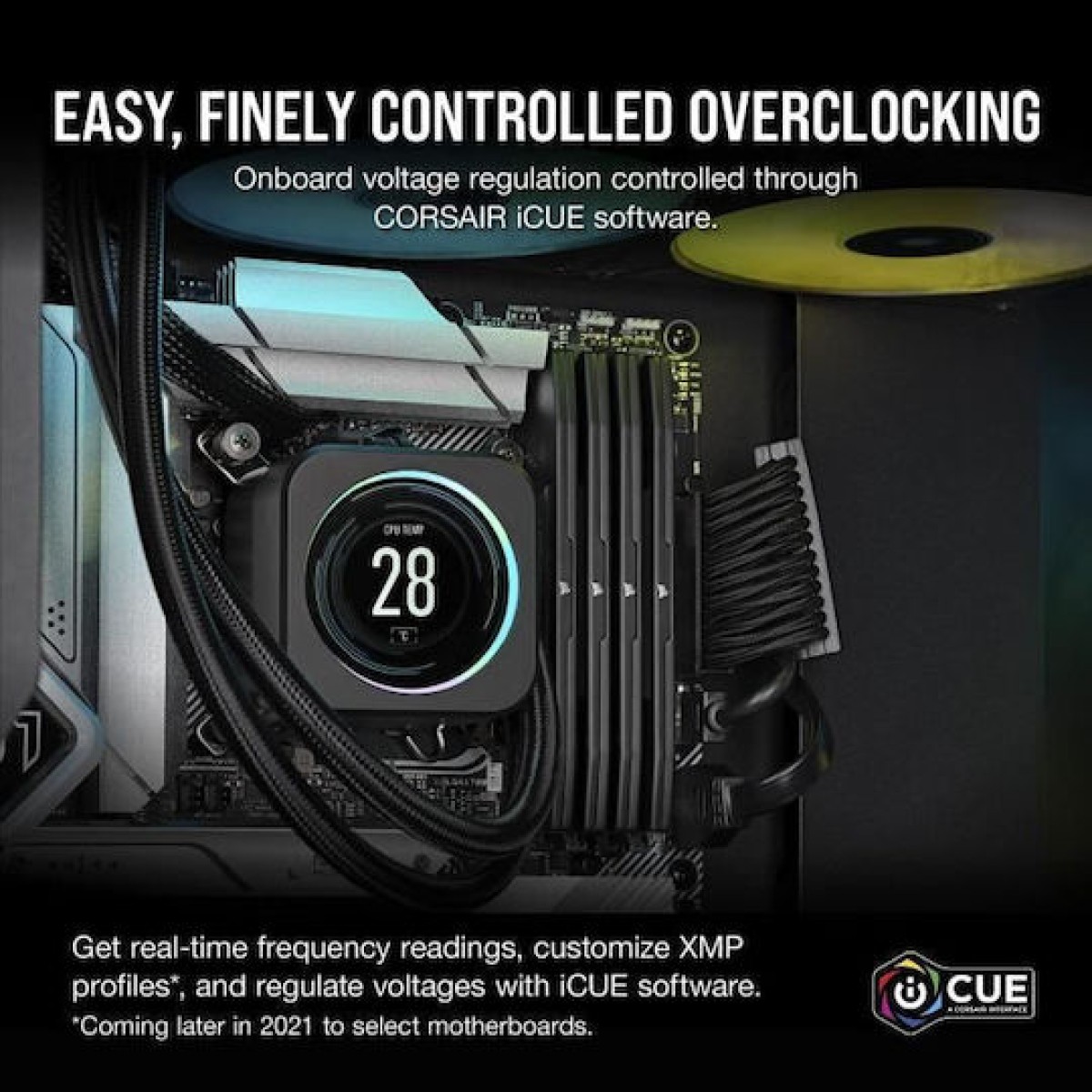 Corsair Vengeance DDR5 32GB RAM με 2x16GB Modules και Ταχύτητα 5600 για Desktop