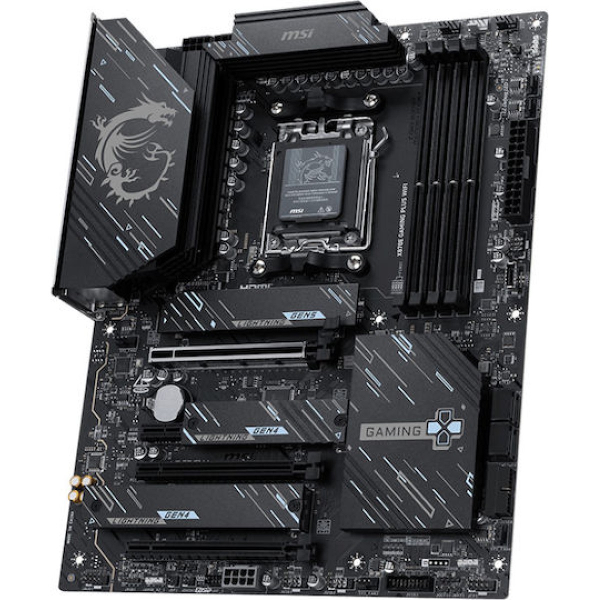 MSI MPG X870E Gaming Plus WIFI Motherboard ATX με AMD AM5 Socket 7E70-001R
