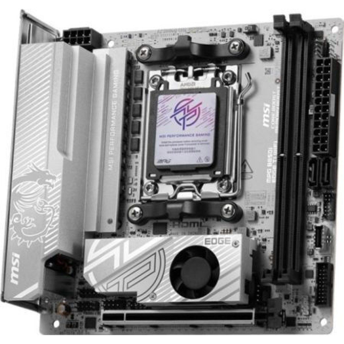 MSI MPG B850I Edge TI WIFI Motherboard Mini ITX με AMD AM5 Socket 7E79-001R