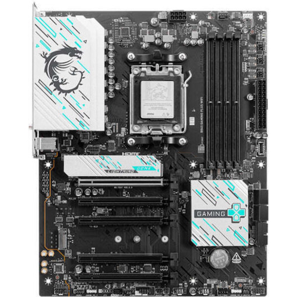 MSI B840M Gaming Plus WIFI6E Motherboard Micro ATX με AMD AM5 Socket 7E77-003R