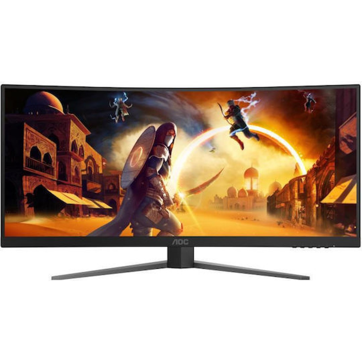 AOC CU34G4Z Ultrawide VA HDR Curved Monitor 34