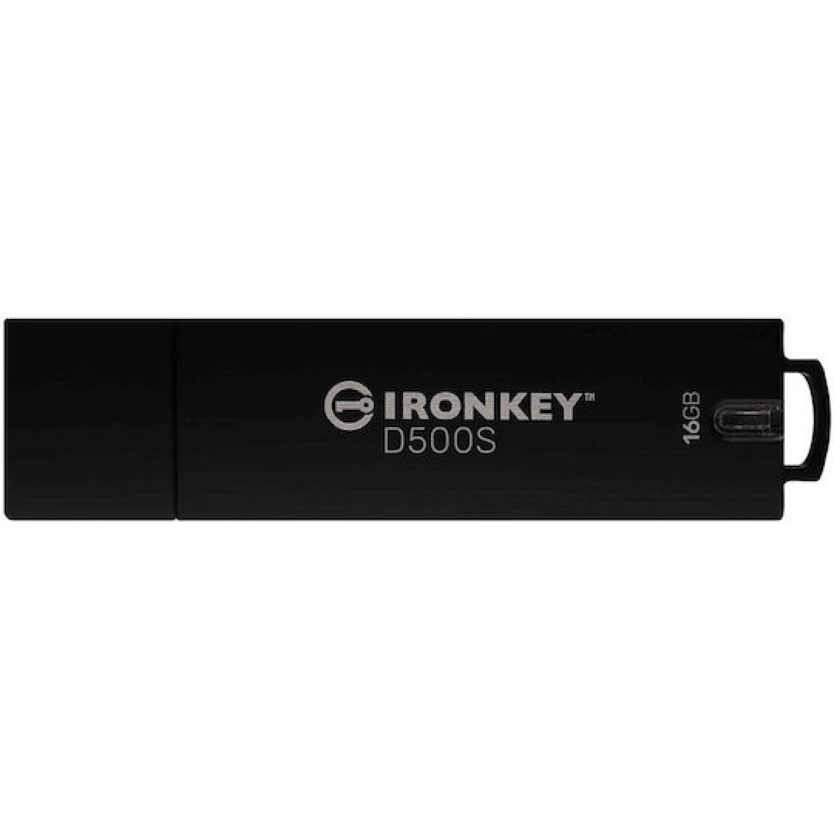 Kingston Ironkey D500s 16GB USB 3.2 Stick Μαύρο
