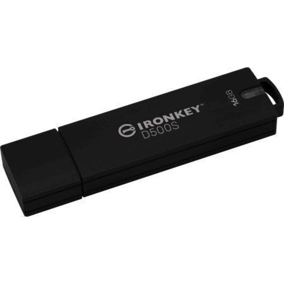 Kingston Ironkey D500s 16GB USB 3.2 Stick Μαύρο