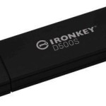 Kingston Ironkey D500s 16GB USB 3.2 Stick Μαύρο
