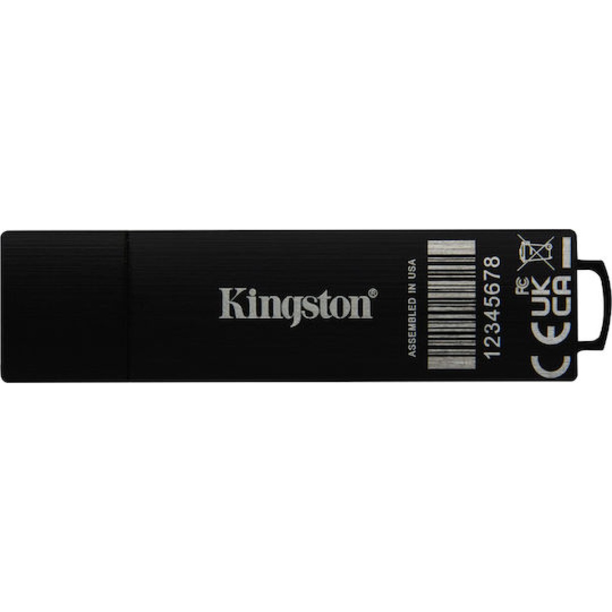 Kingston Ironkey D500s 16GB USB 3.2 Stick Μαύρο