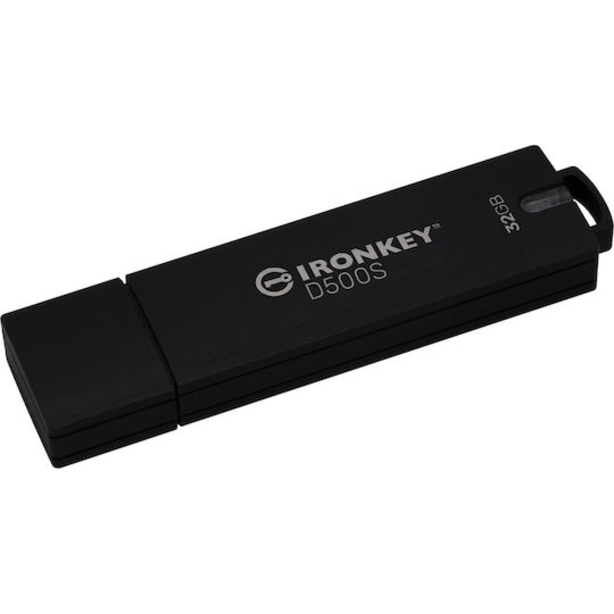 Kingston Ironkey D500s 32GB USB 3.2 Stick Μαύρο