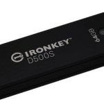Kingston Ironkey D500s 64GB USB 3.2 Stick Μαύρο