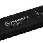 Kingston Ironkey D500s 512GB USB 3.2 Stick Μαύρο