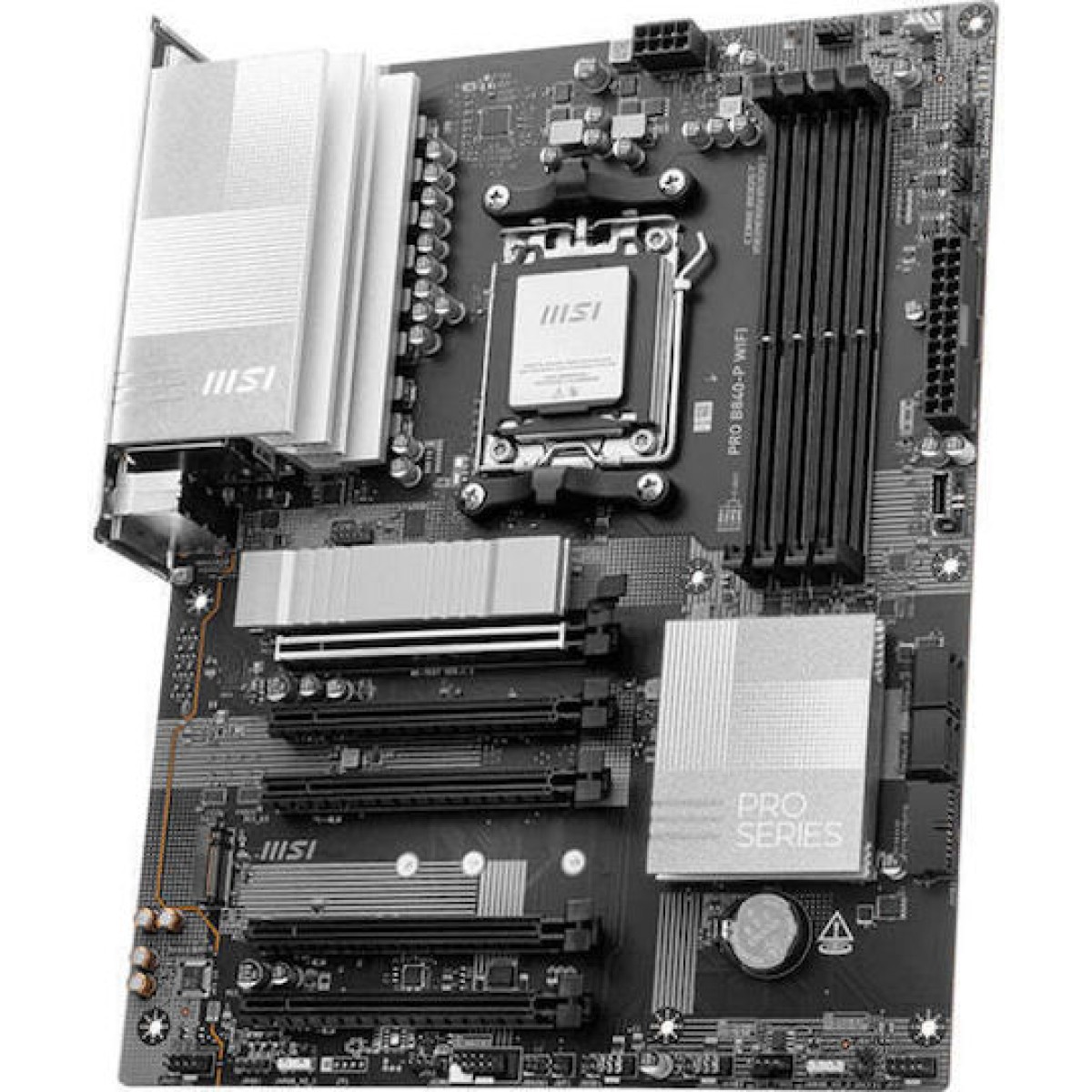 MSI Pro B840M-P WIFI6E Motherboard Micro ATX με AMD AM5 Socket 7E77-001R