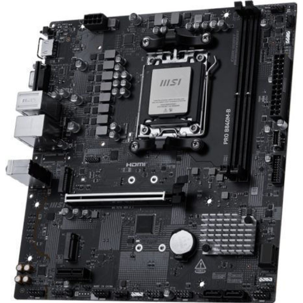 MSI PRO B840M-B Motherboard Micro ATX με AMD AM5 Socket 7E76-002R