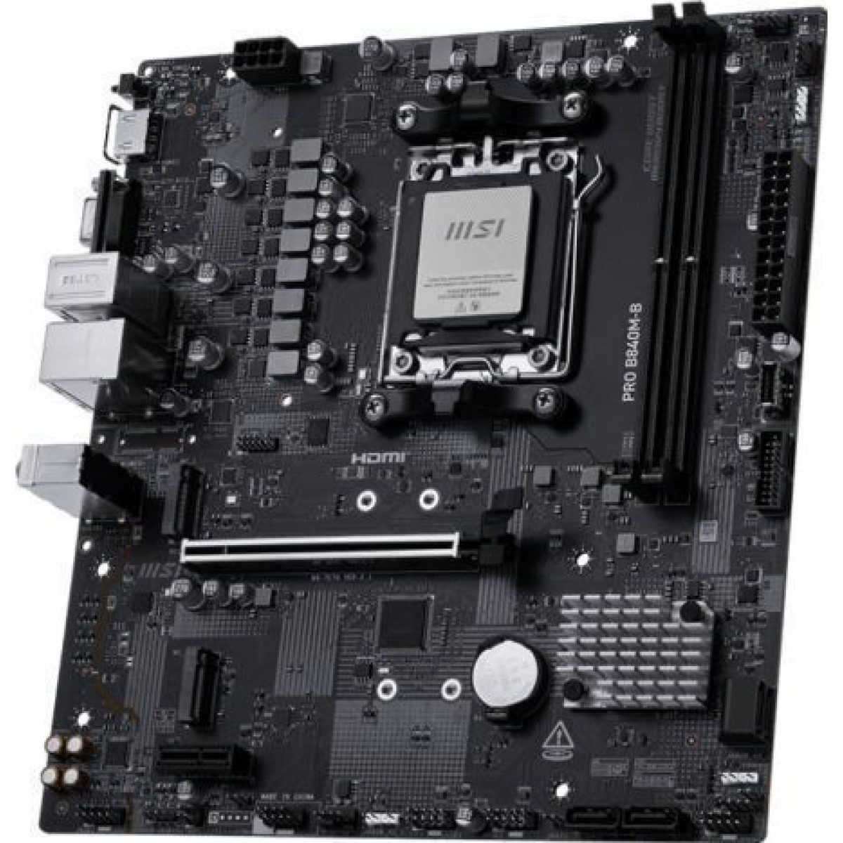 MSI PRO B840M-B Motherboard Micro ATX με AMD AM5 Socket 7E76-002R