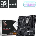 MSI PRO B840M-B Motherboard Micro ATX με AMD AM5 Socket 7E76-002R