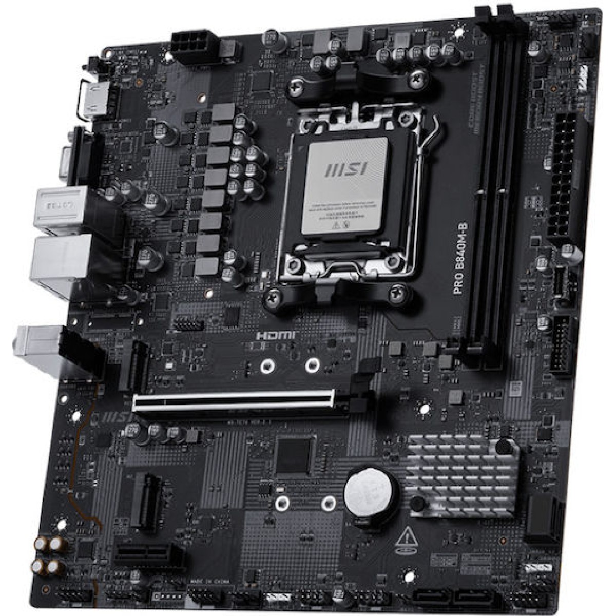 MSI PRO B840M-B Motherboard Micro ATX με AMD AM5 Socket 7E76-002R