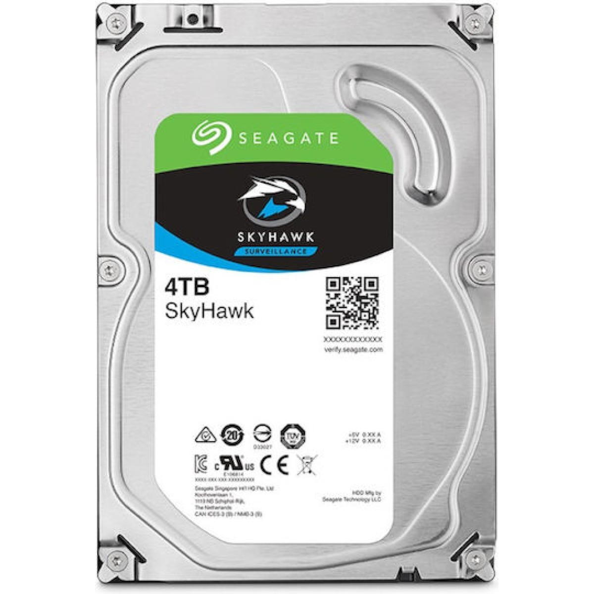 Seagate Skyhawk +Rescue 4TB HDD Σκληρός Δίσκος 3.5